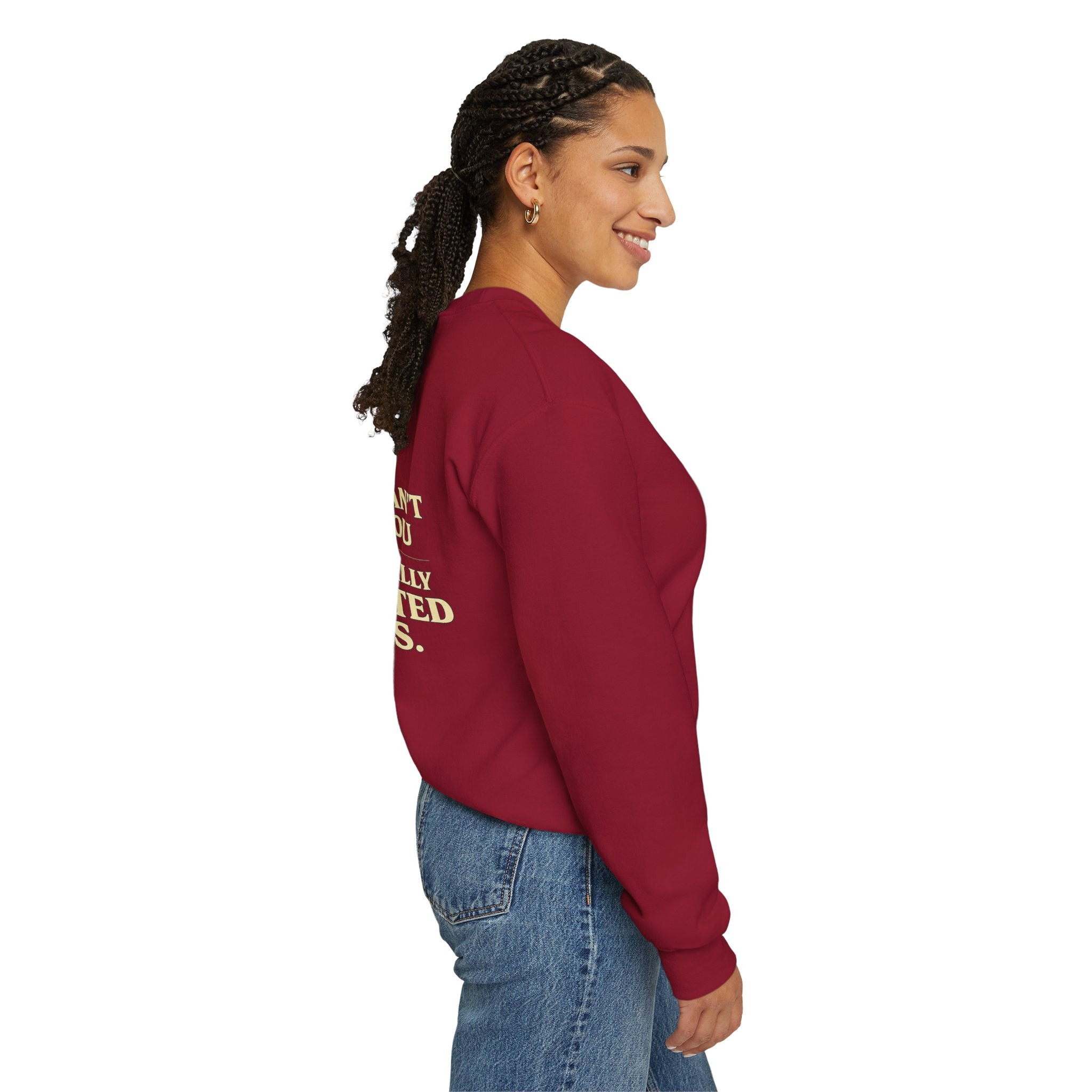 A CONDOM CAN’T PROTECT YOU From Spiritually Transmitted Demons™ | Premium Heavyweight Christian Streetwear crewneck