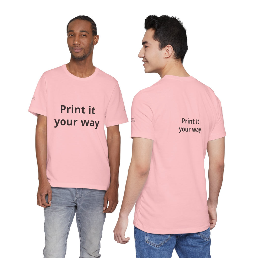 Unisex Jersey Short Sleeve Tee