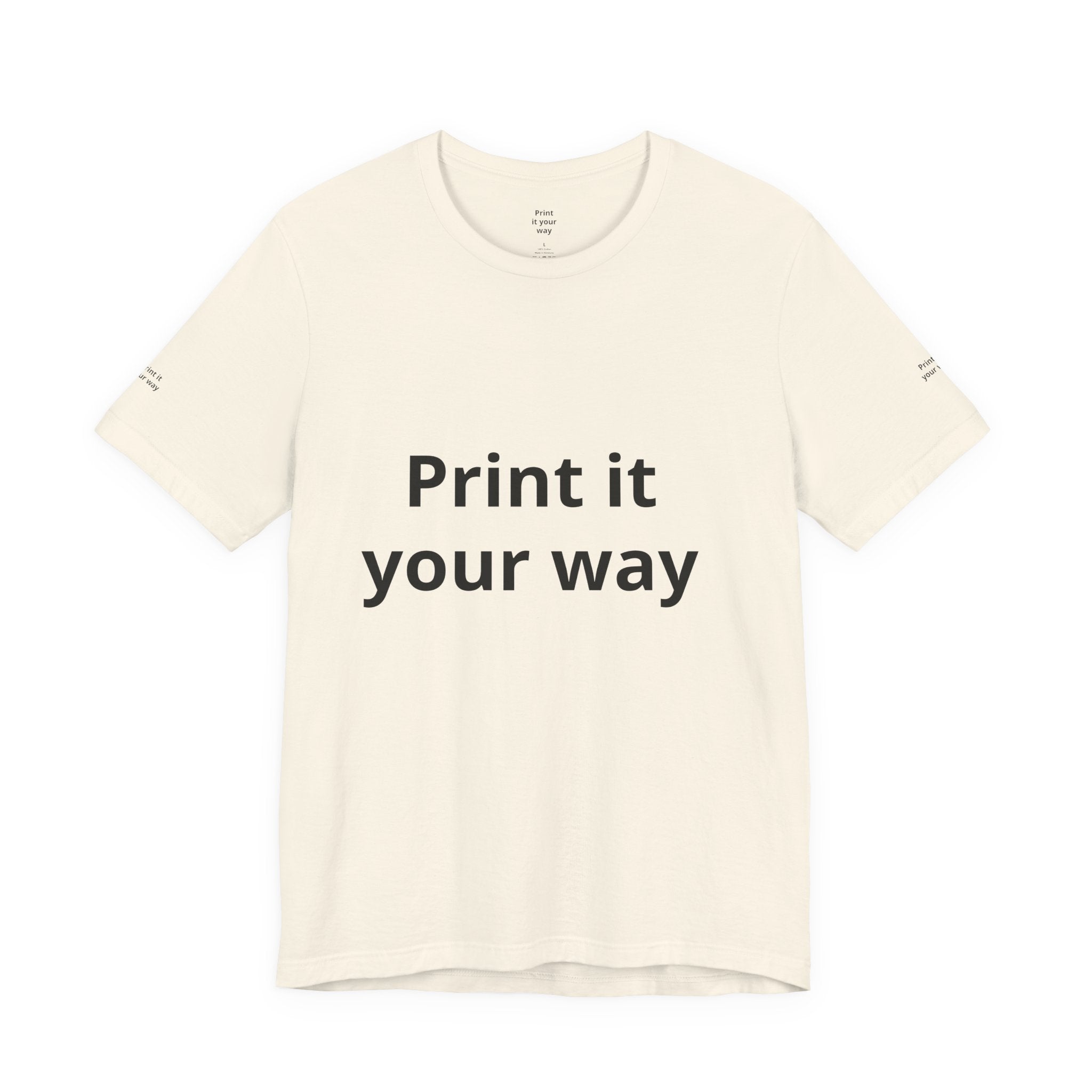 Unisex Jersey Short Sleeve Tee