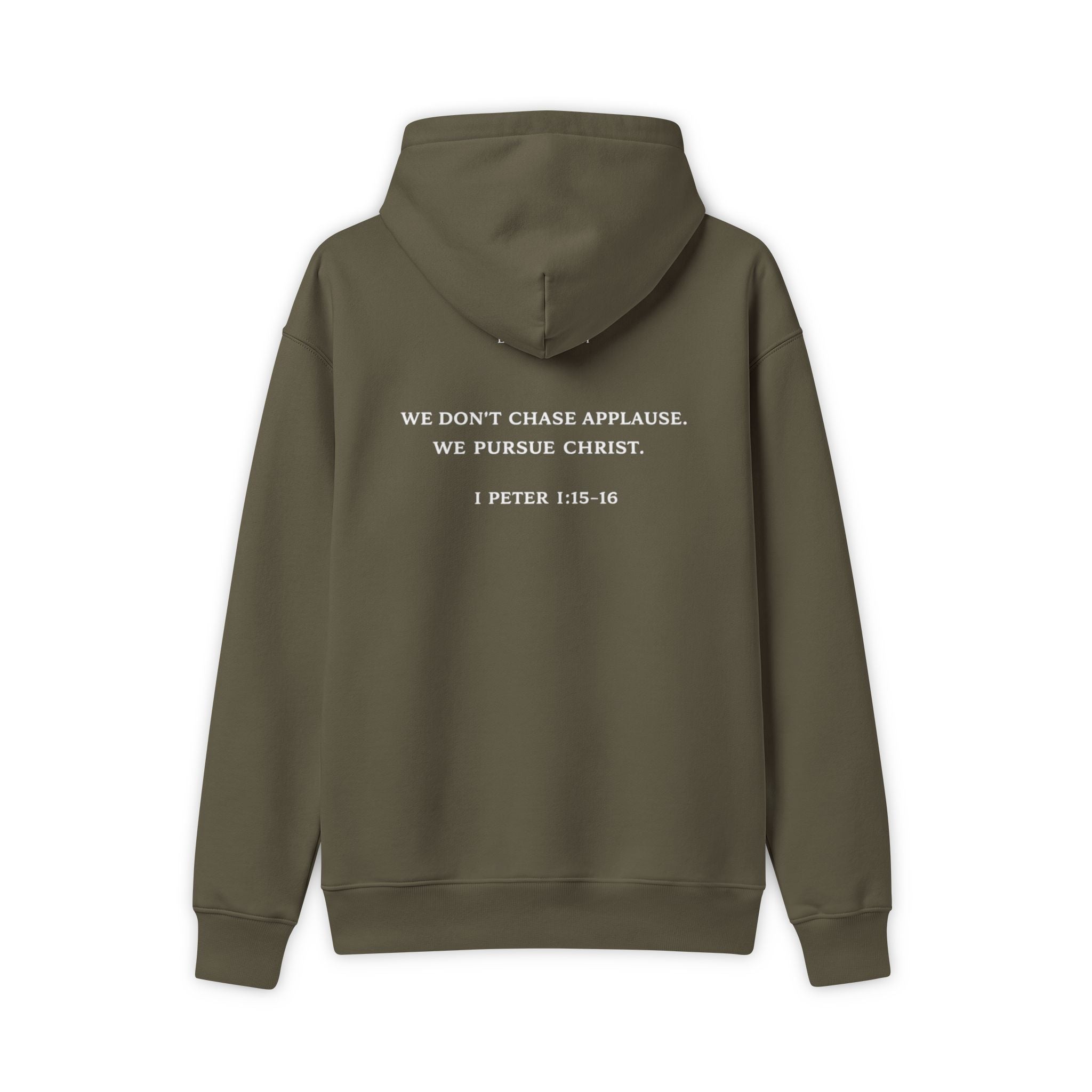 HOLINESS OVER PERFORMANCE – Unisex Premium Oversized Christian Hoodie | EKMA Collection