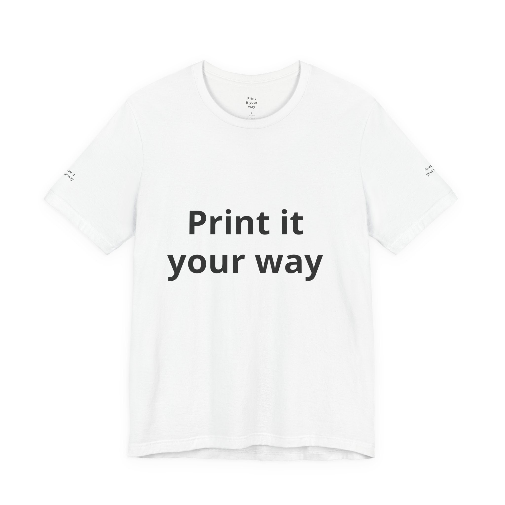 Unisex Jersey Short Sleeve Tee