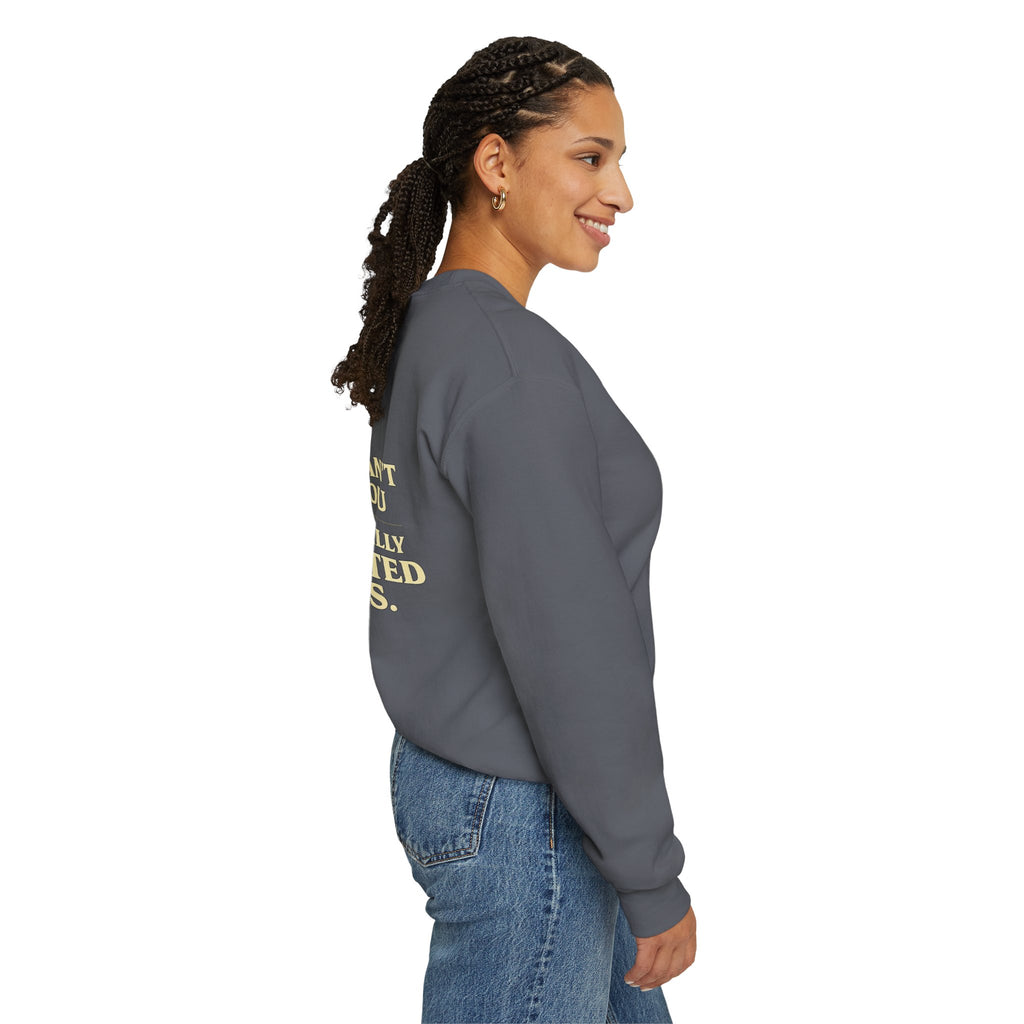 A CONDOM CAN’T PROTECT YOU From Spiritually Transmitted Demons™ | Premium Heavyweight Christian Streetwear crewneck