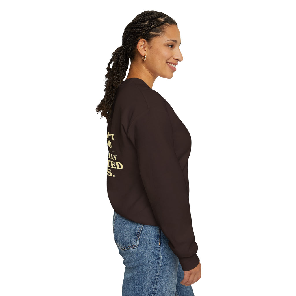 A CONDOM CAN’T PROTECT YOU From Spiritually Transmitted Demons™ | Premium Heavyweight Christian Streetwear crewneck