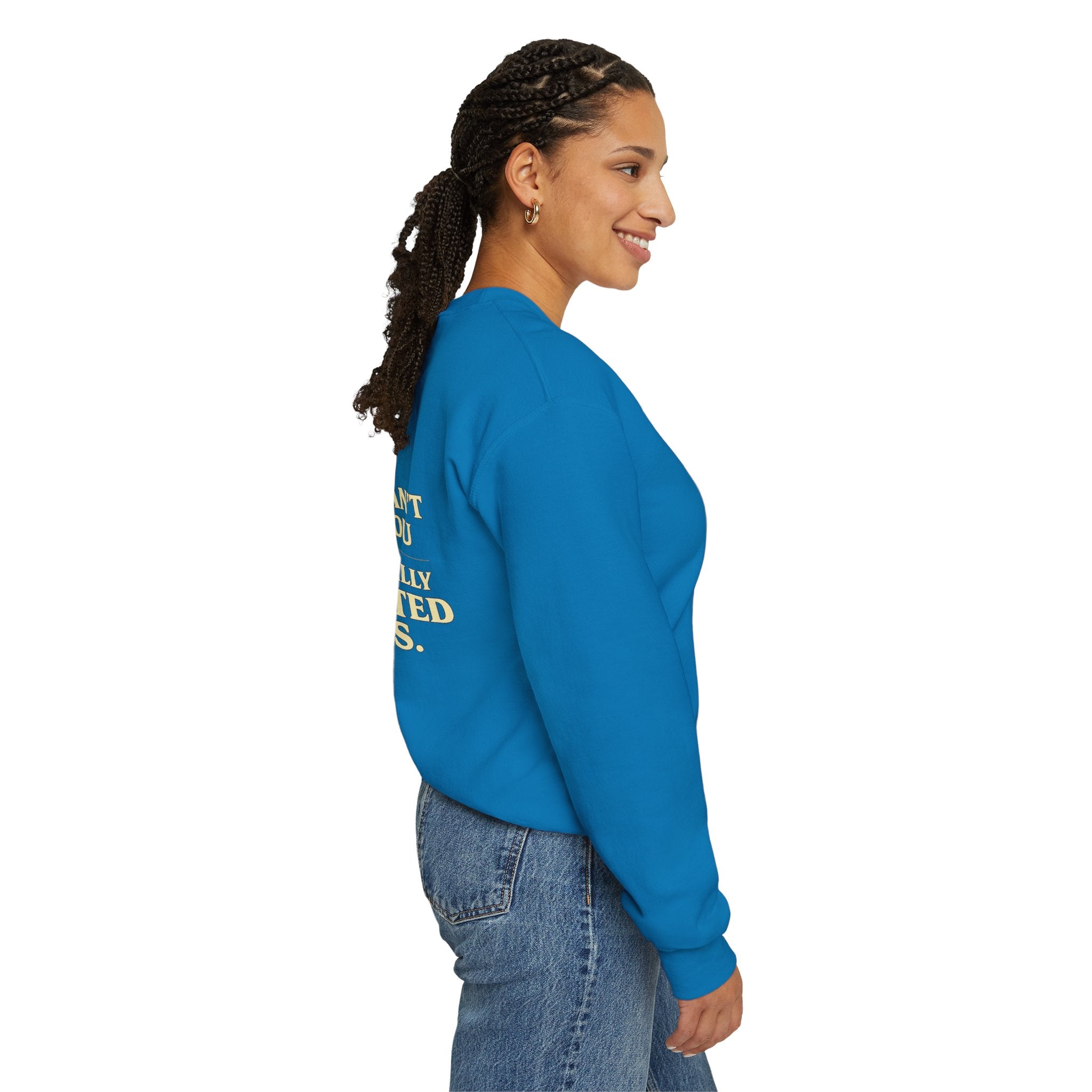 A CONDOM CAN’T PROTECT YOU From Spiritually Transmitted Demons™ | Premium Heavyweight Christian Streetwear crewneck
