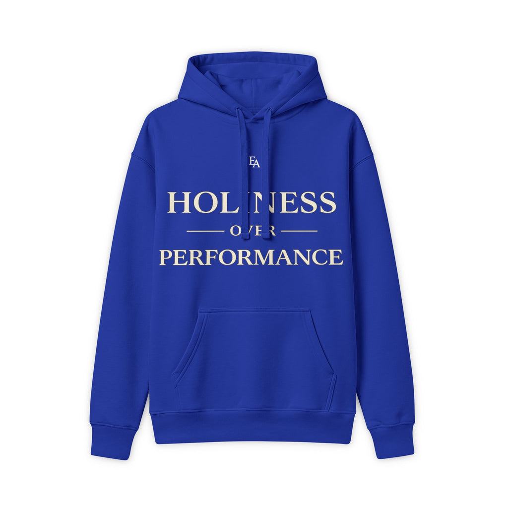 HOLINESS OVER PERFORMANCE – Unisex Premium Oversized Christian Hoodie | EKMA Collection
