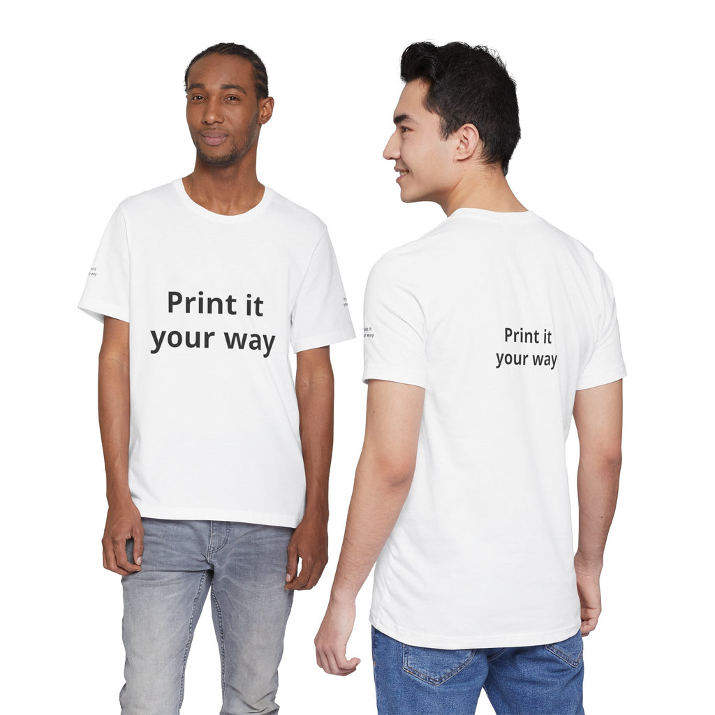 Unisex Jersey Short Sleeve Tee
