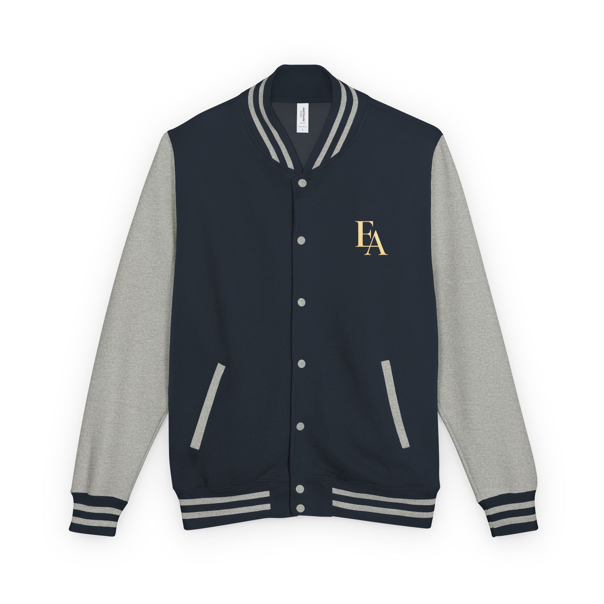 Discernment Over Desperation – Unisex Heavyweight Letterman Jacket | EKMA Academy Kingdom Streetwear