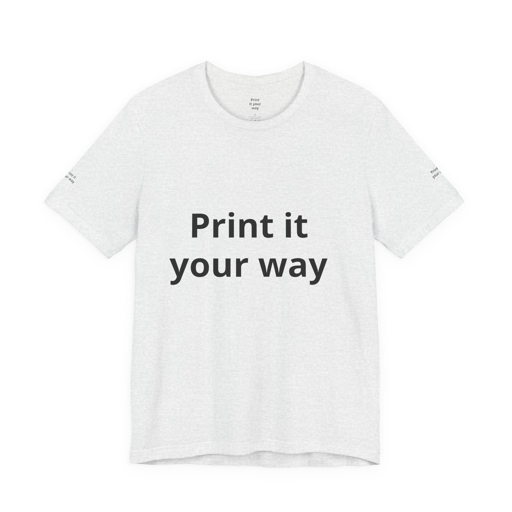 Unisex Jersey Short Sleeve Tee