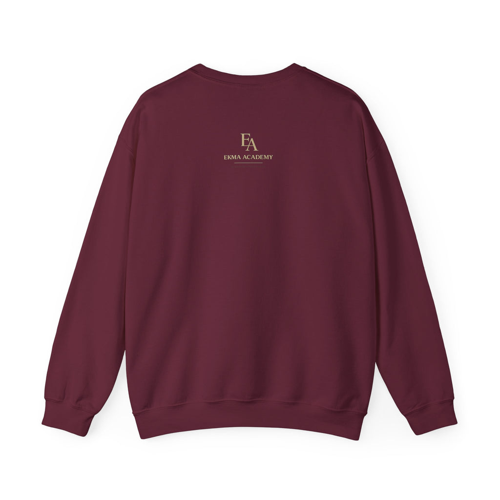 WE RISE. WE BUILD. WE RESTORE. – Premium Oversized Christian Crewneck | EKMA Collection