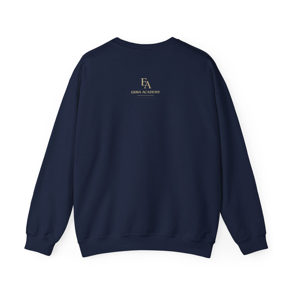 WE RISE. WE BUILD. WE RESTORE. – Premium Oversized Christian Crewneck | EKMA Collection