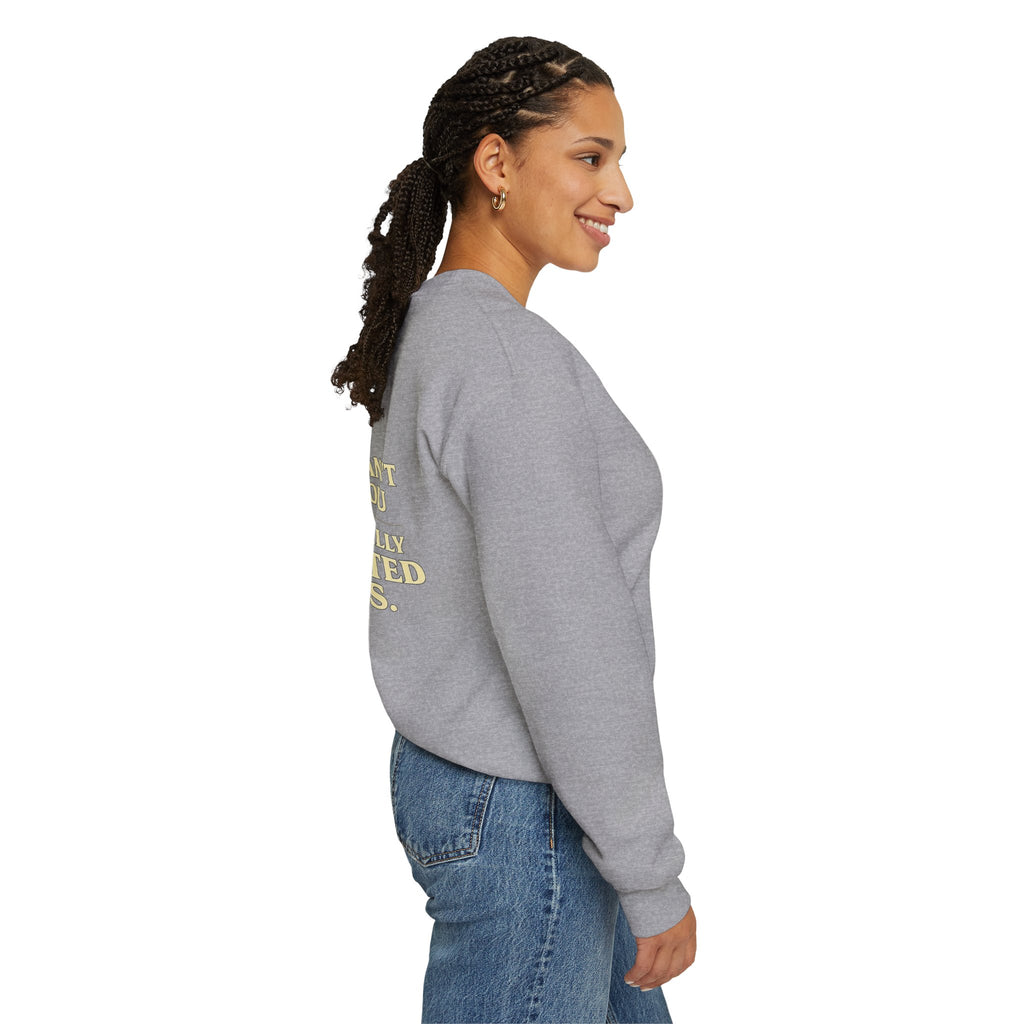 A CONDOM CAN’T PROTECT YOU From Spiritually Transmitted Demons™ | Premium Heavyweight Christian Streetwear crewneck
