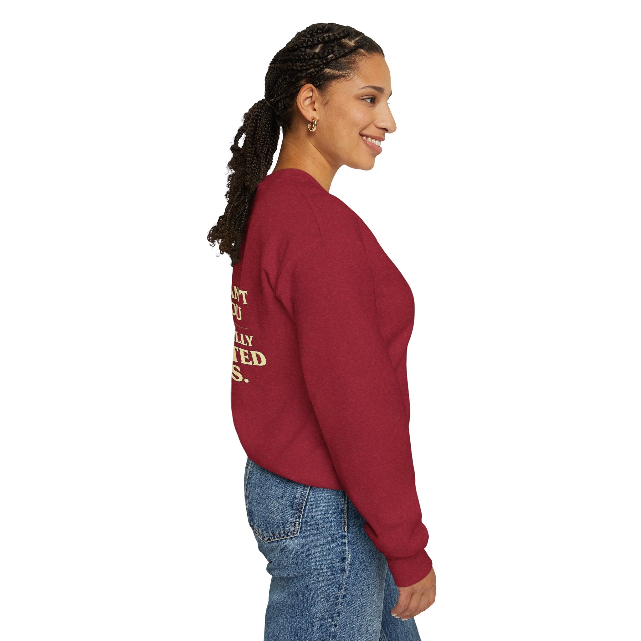 A CONDOM CAN’T PROTECT YOU From Spiritually Transmitted Demons™ | Premium Heavyweight Christian Streetwear crewneck