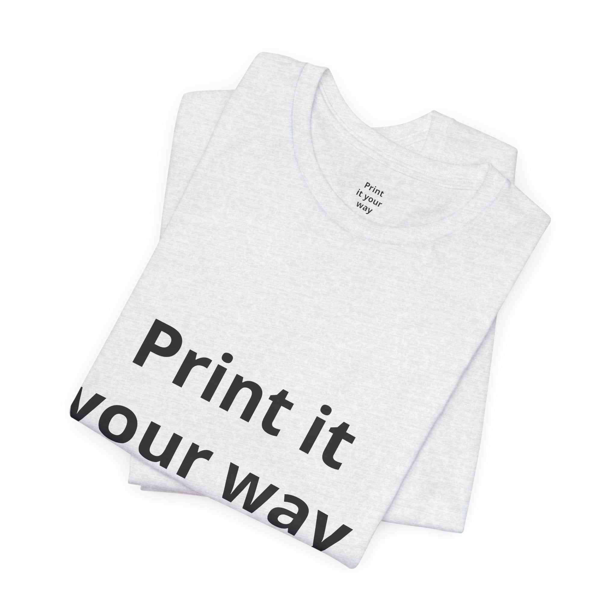 Unisex Jersey Short Sleeve Tee