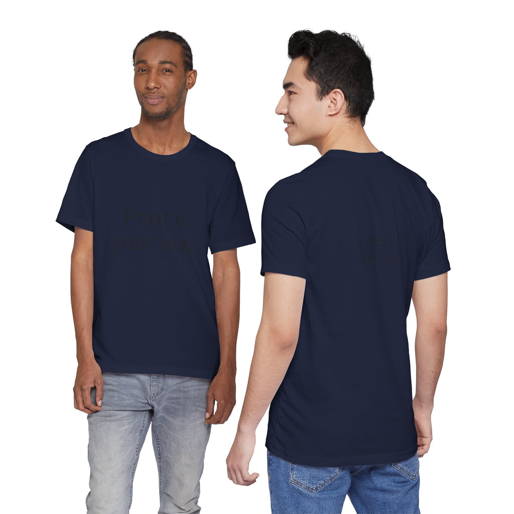 Unisex Jersey Short Sleeve Tee