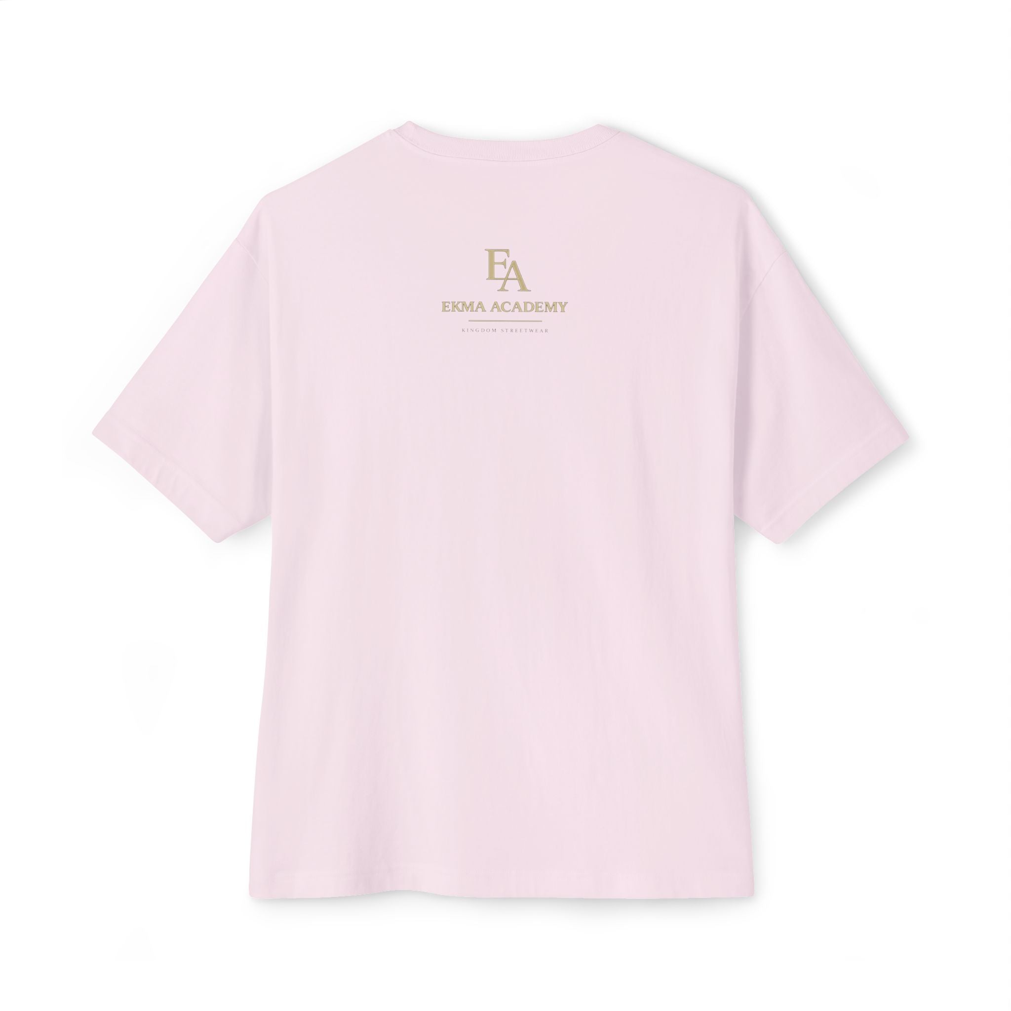 DISCERNMENT OVER DESPERATION Premium Heavy Oversized Christian Tee | EKMA Academy Kingdom Streetwear