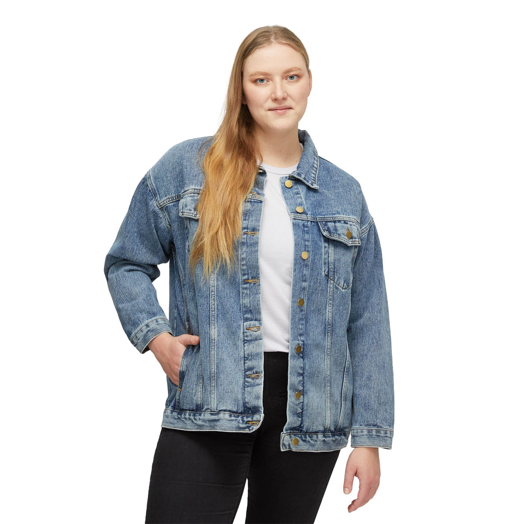 A HEALED WOMAN STOPS TOLERATING CONFUSION | Women’s Premium Denim Jacket | EKMA Academy Kingdom Streetwear