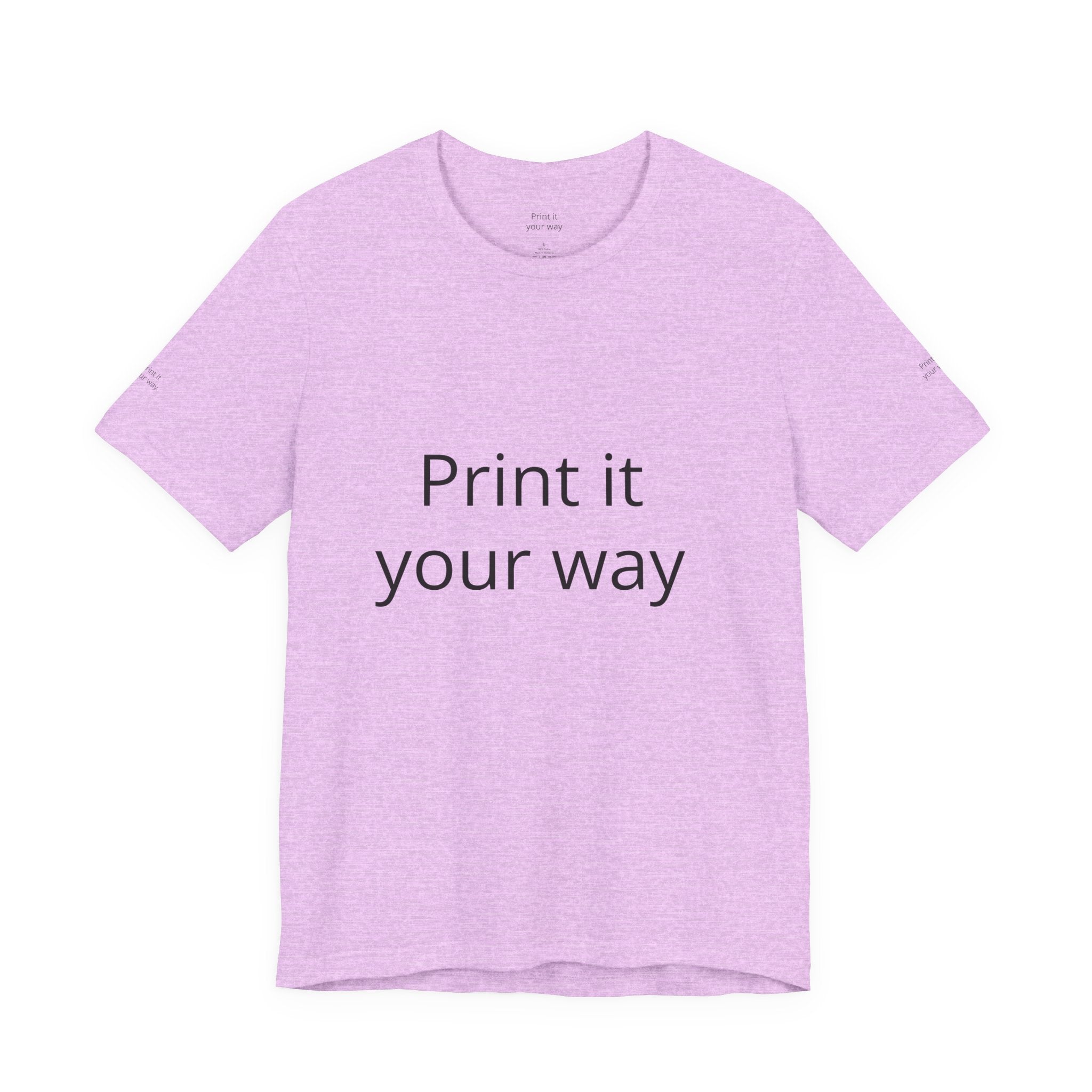 Unisex Jersey Short Sleeve Tee