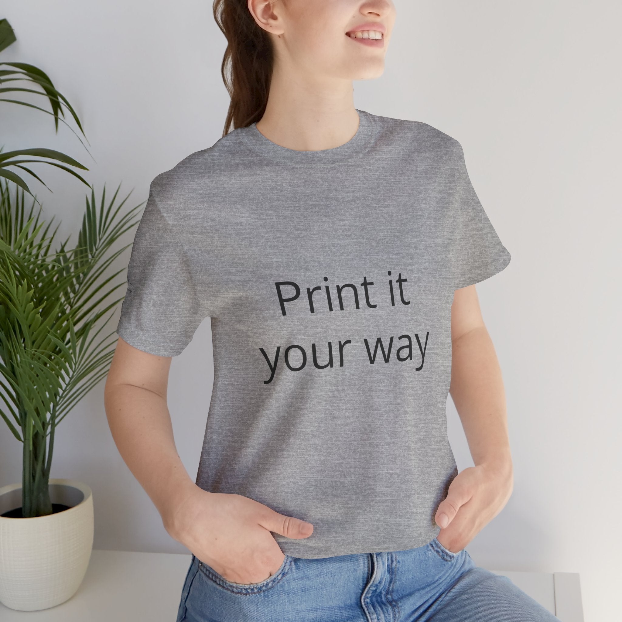 Unisex Jersey Short Sleeve Tee