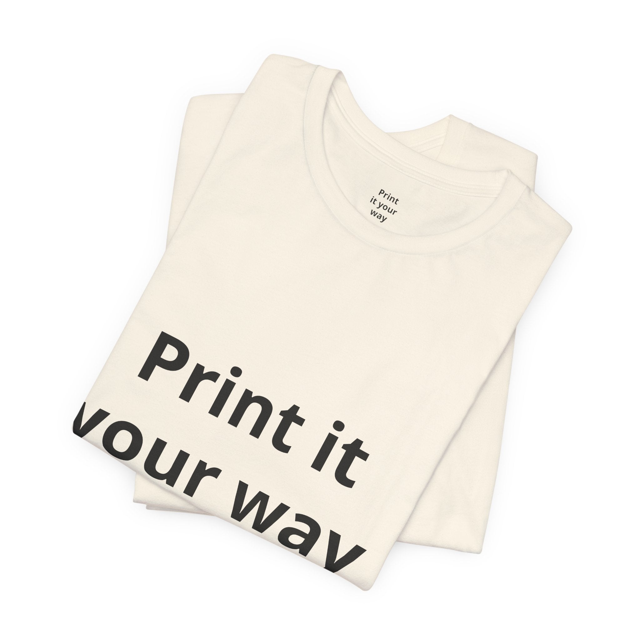 Unisex Jersey Short Sleeve Tee