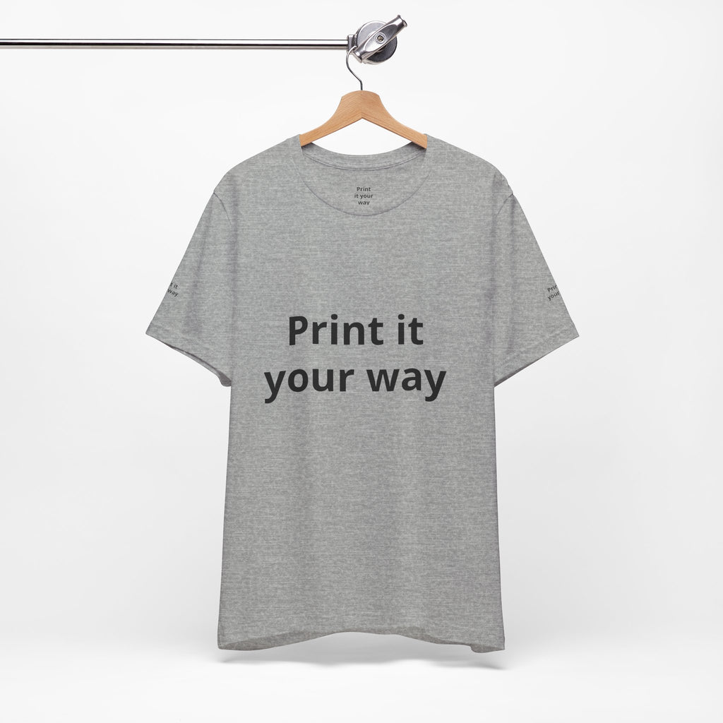 Unisex Jersey Short Sleeve Tee