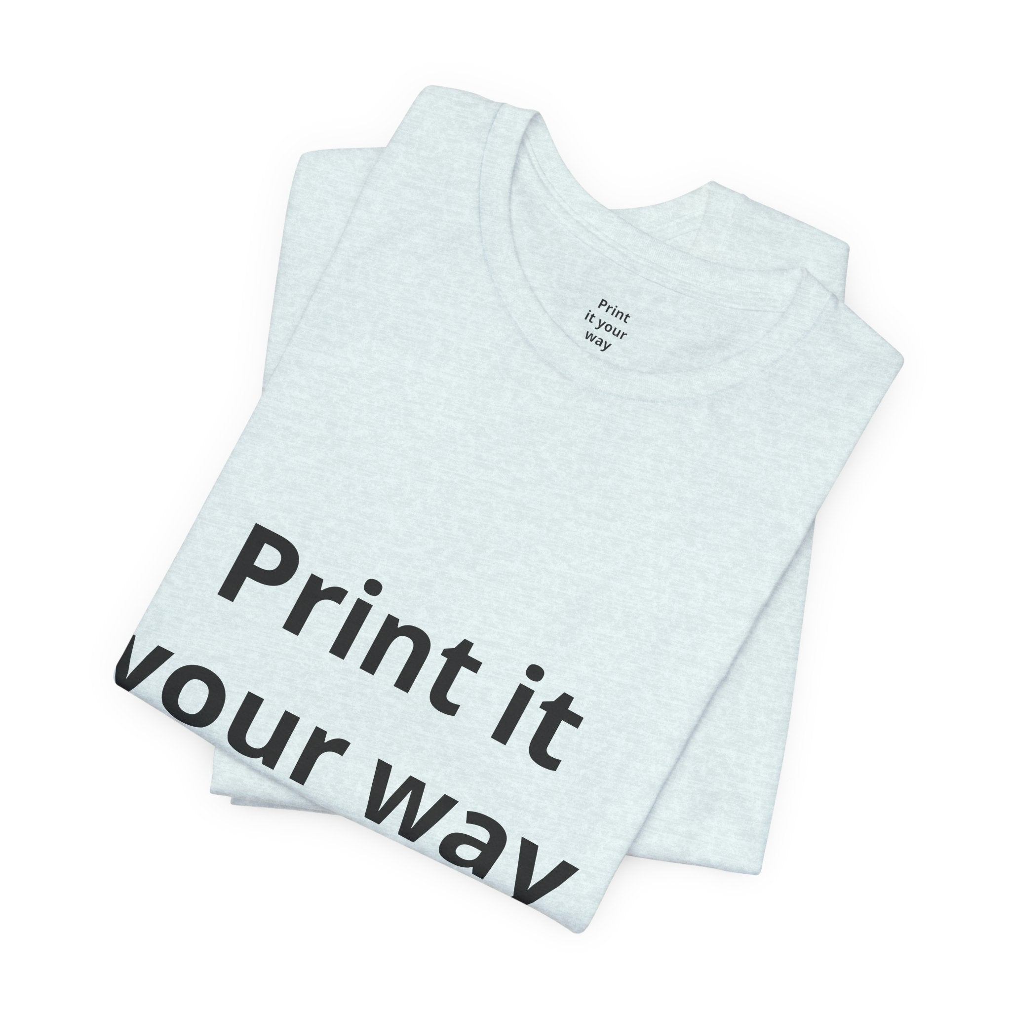 Unisex Jersey Short Sleeve Tee