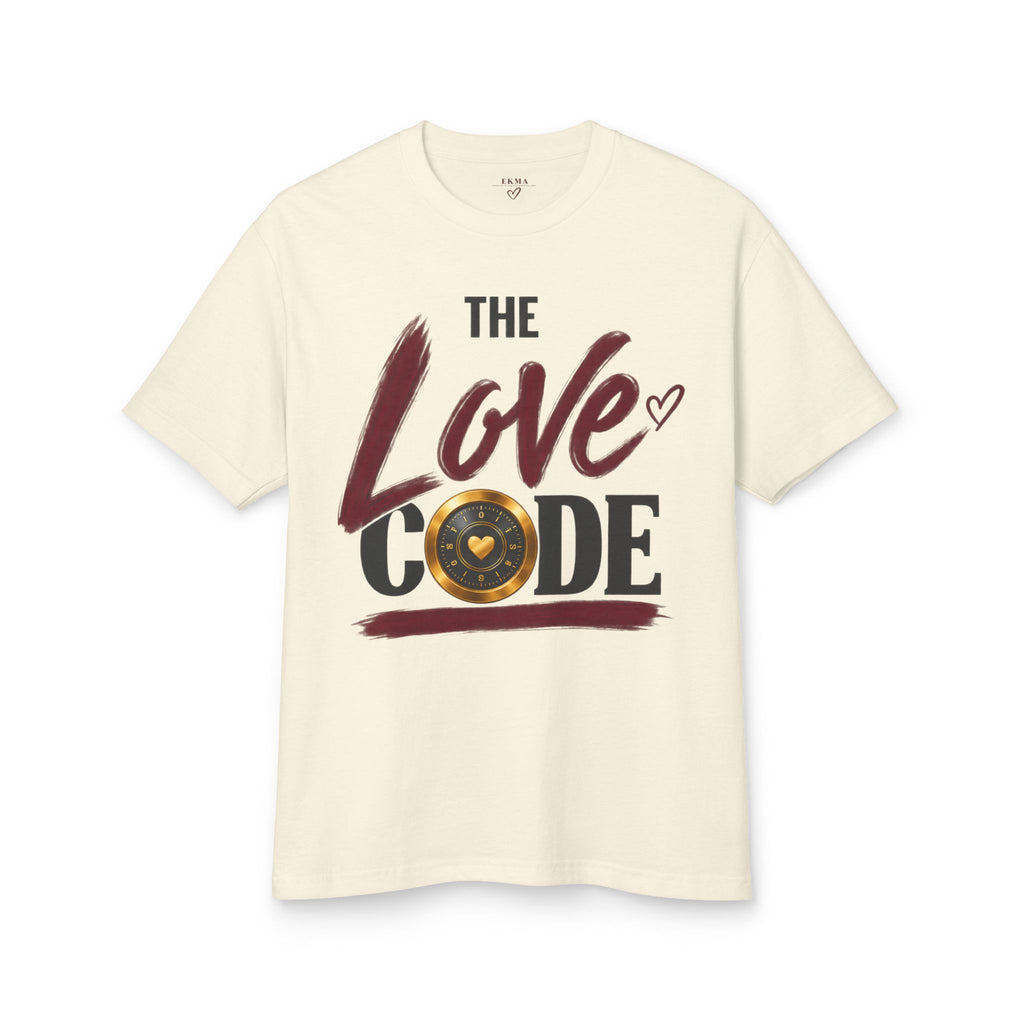 The Love Code™ Signature Tee — Real Love Builds. Heals. Lasts.