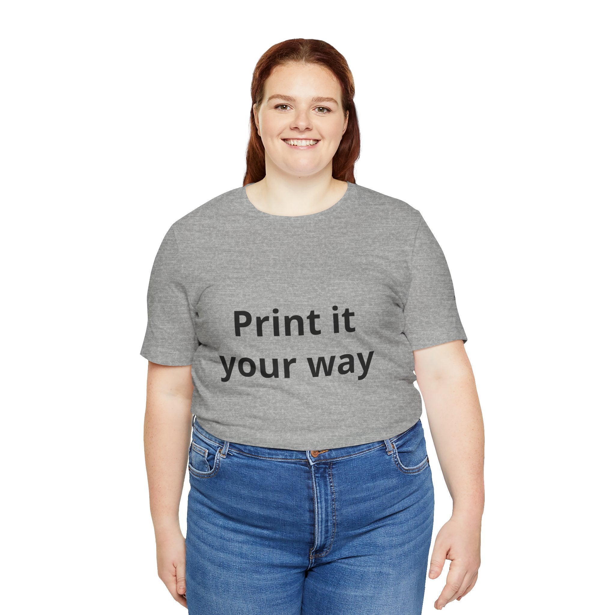 Unisex Jersey Short Sleeve Tee