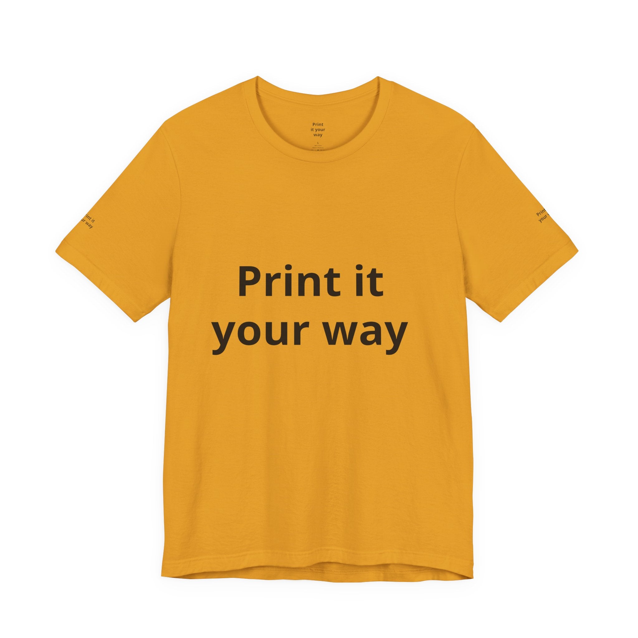 Unisex Jersey Short Sleeve Tee