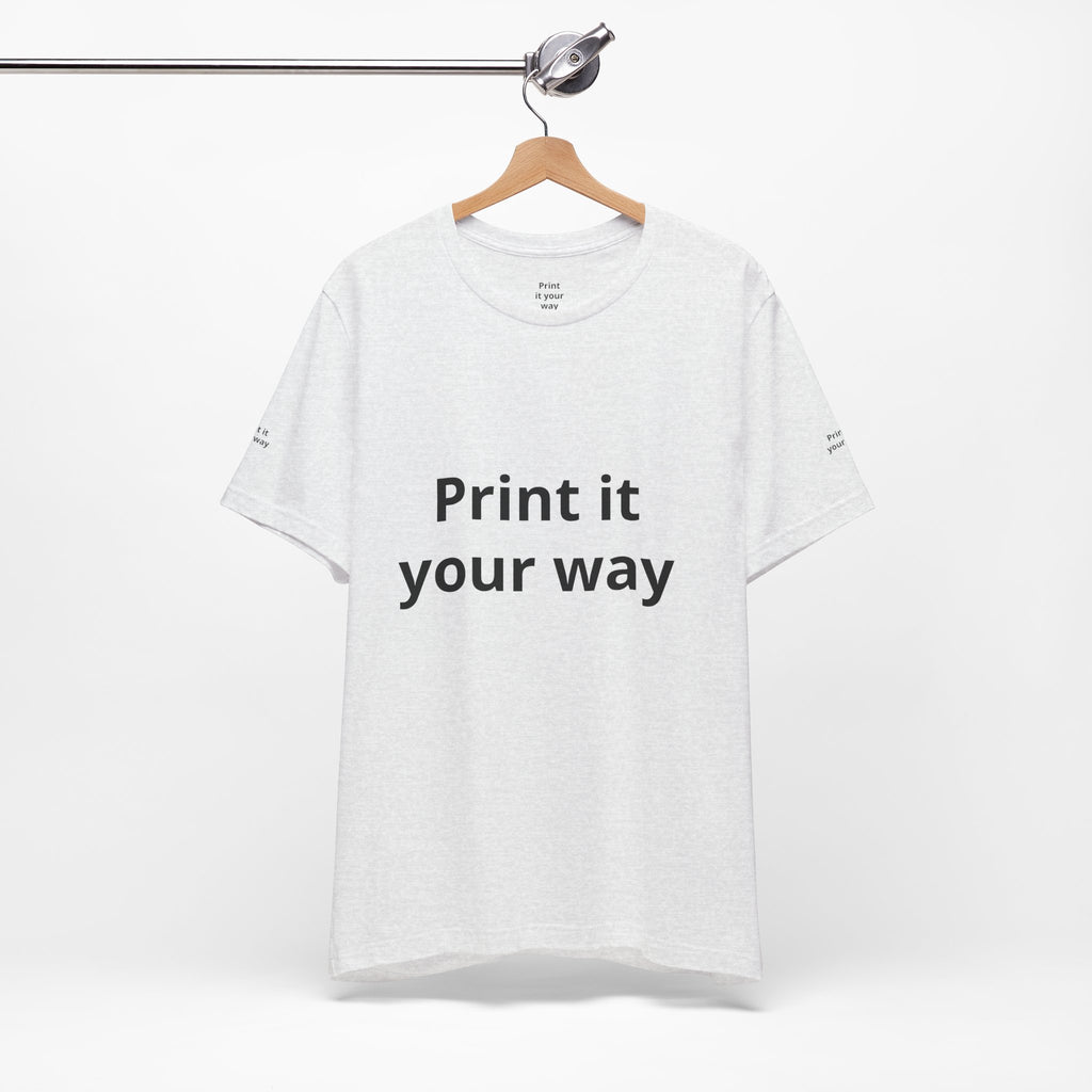 Unisex Jersey Short Sleeve Tee