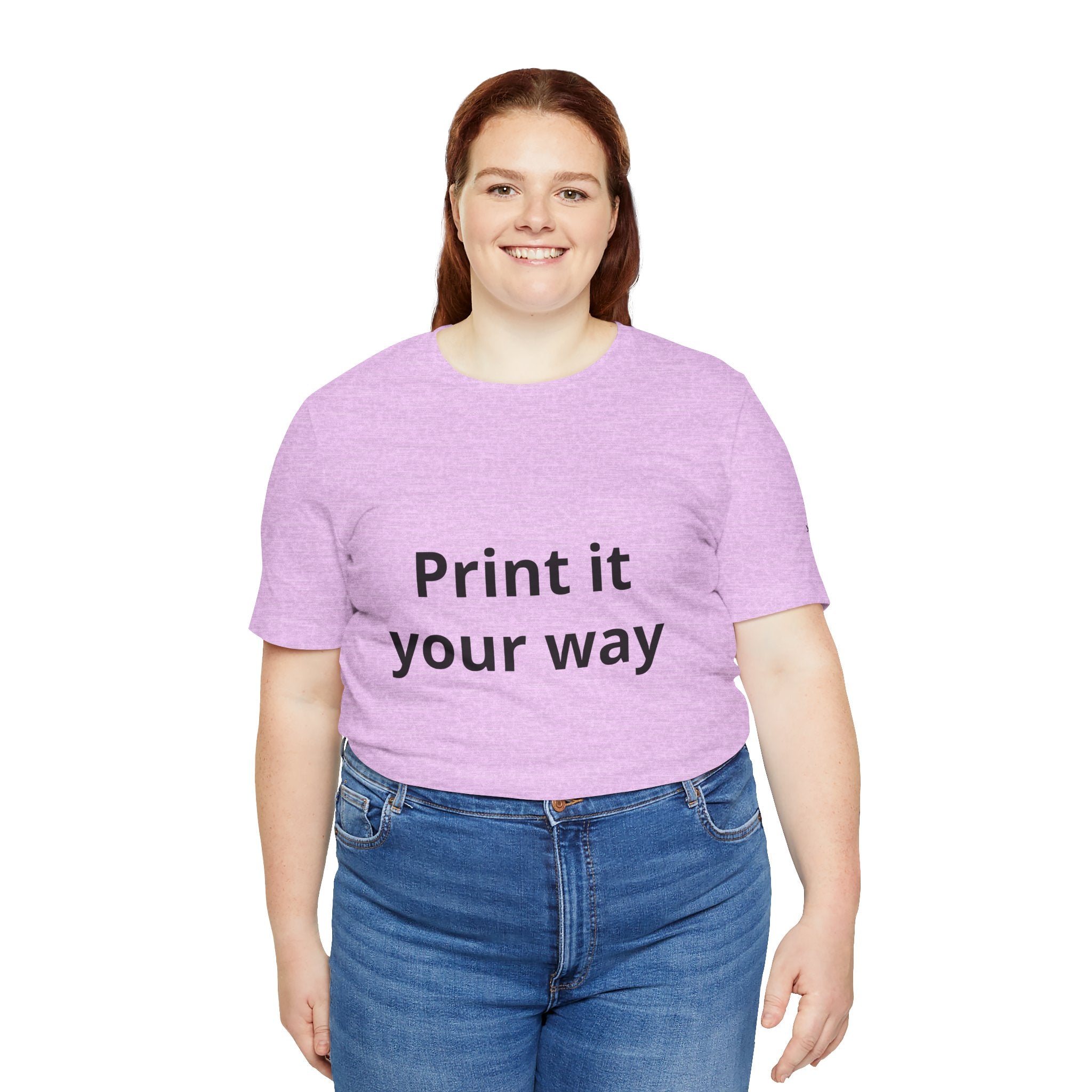Unisex Jersey Short Sleeve Tee