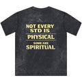 A CONDOM MAY PROTECT YOUR BODY, IT CANNOT PROTECT YOUR SPIRIT™ | Premium Heavyweight Christian Streetwear Tee