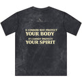 A CONDOM MAY PROTECT YOUR BODY, IT CANNOT PROTECT YOUR SPIRIT™ | Premium Heavyweight Christian Streetwear Tee