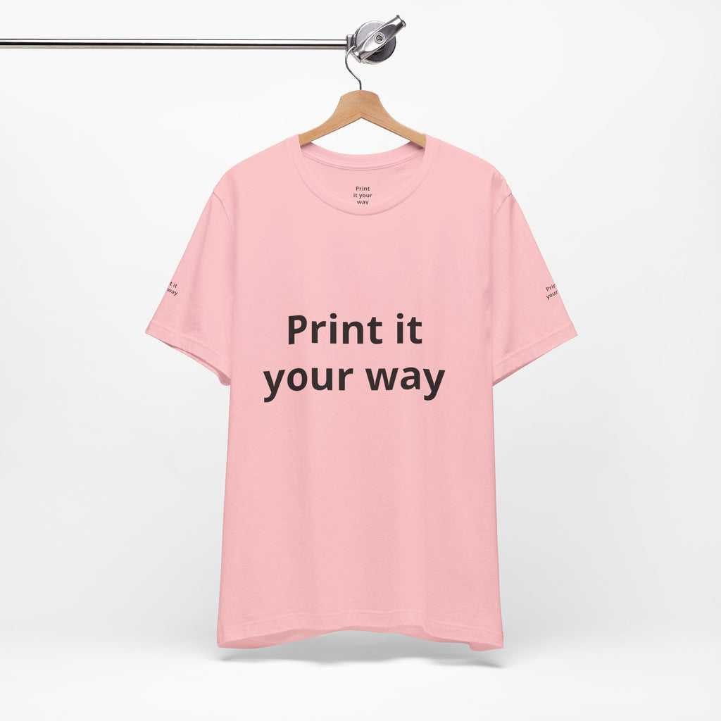 Unisex Jersey Short Sleeve Tee