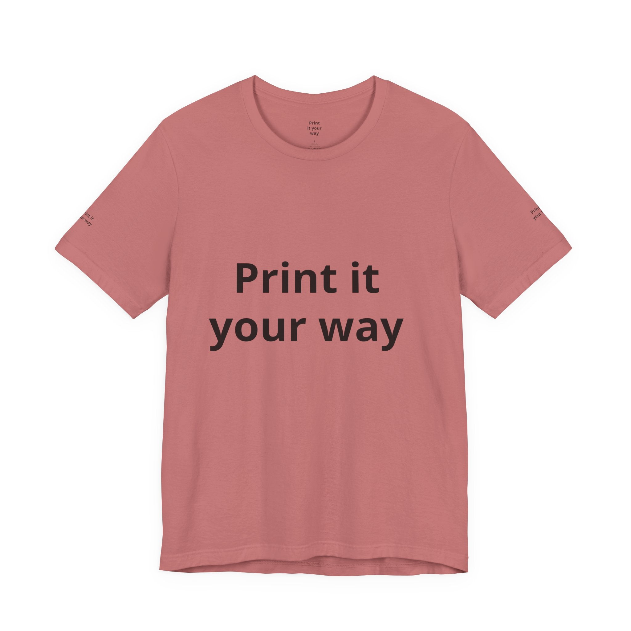 Unisex Jersey Short Sleeve Tee