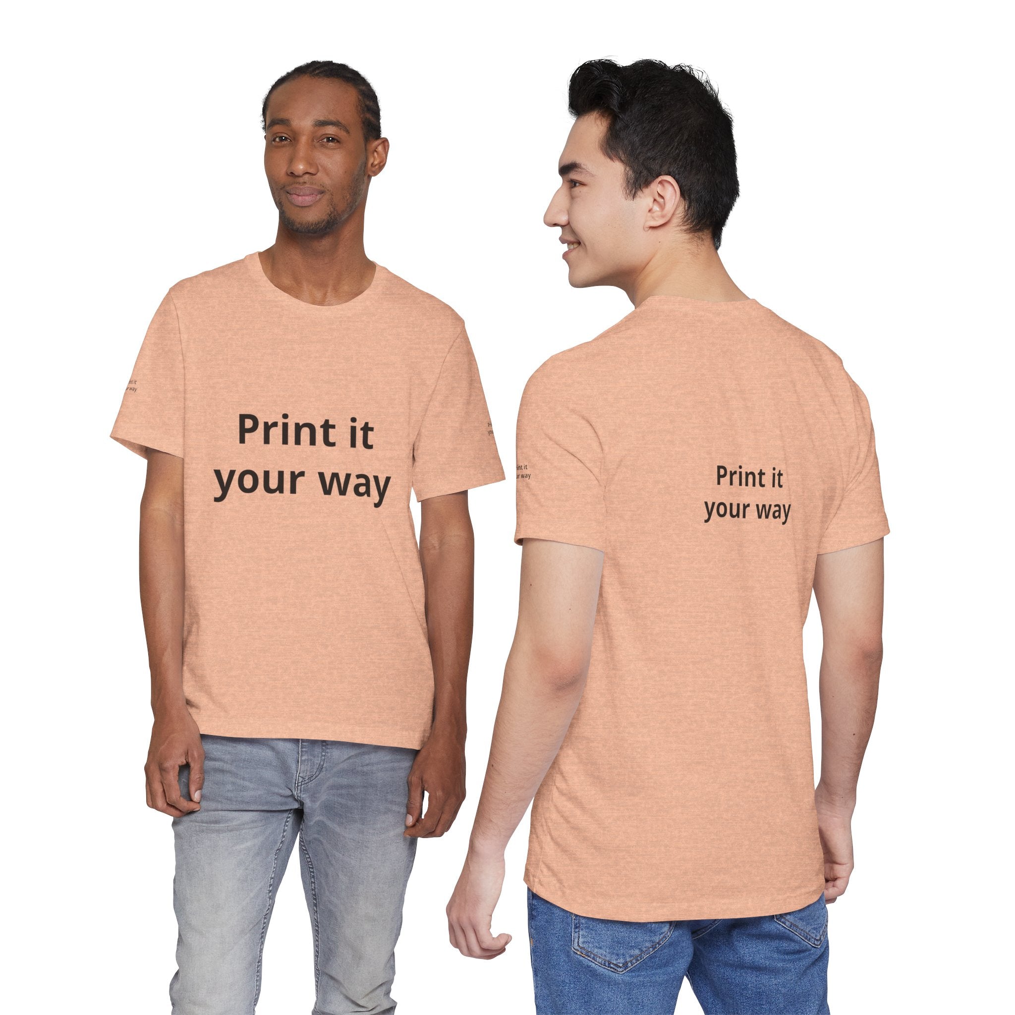 Unisex Jersey Short Sleeve Tee