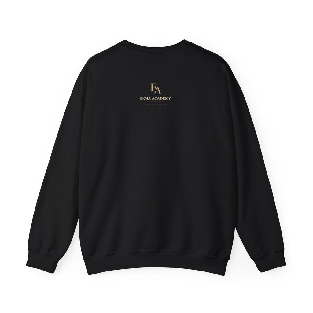 WE RISE. WE BUILD. WE RESTORE. – Premium Oversized Christian Crewneck | EKMA Collection