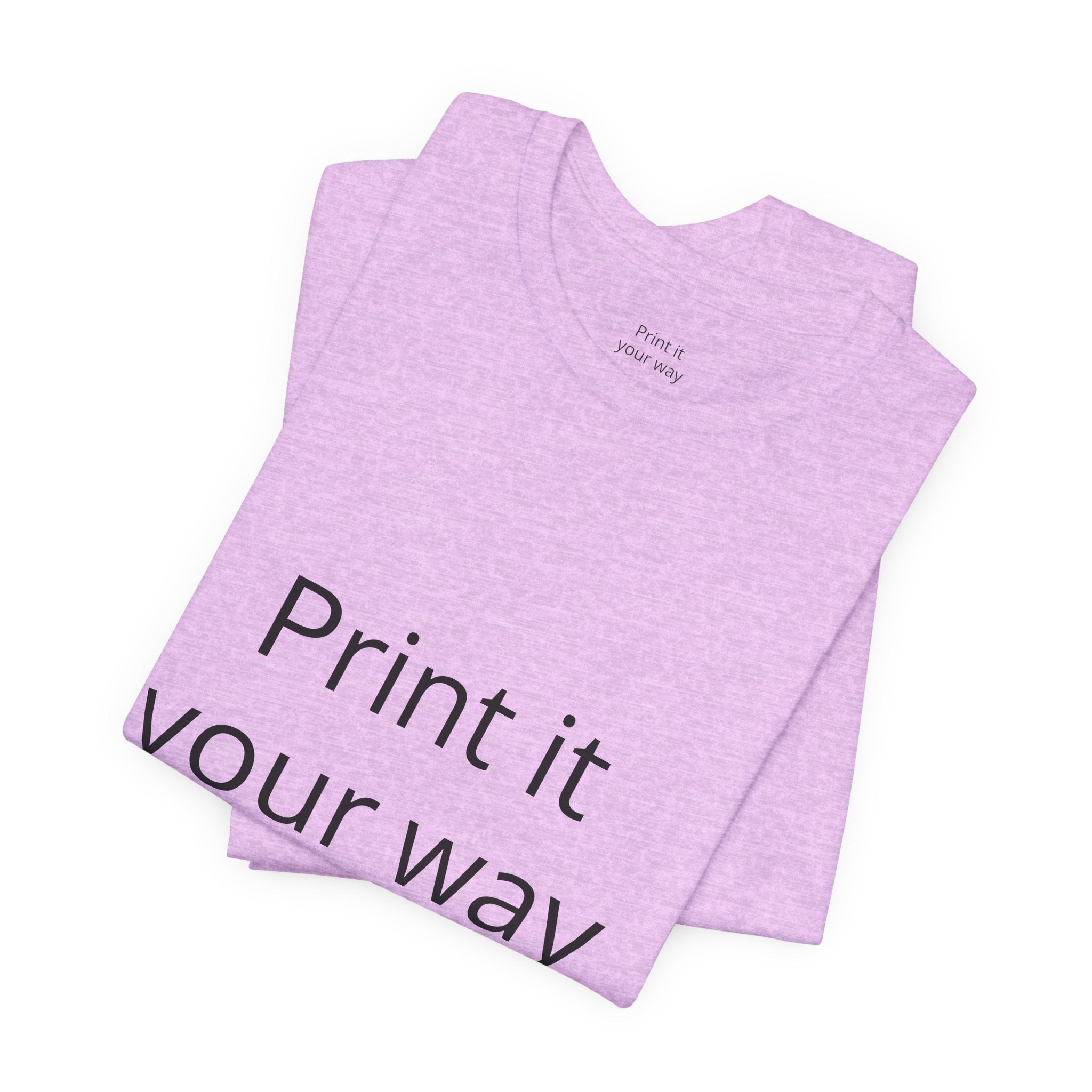 Unisex Jersey Short Sleeve Tee