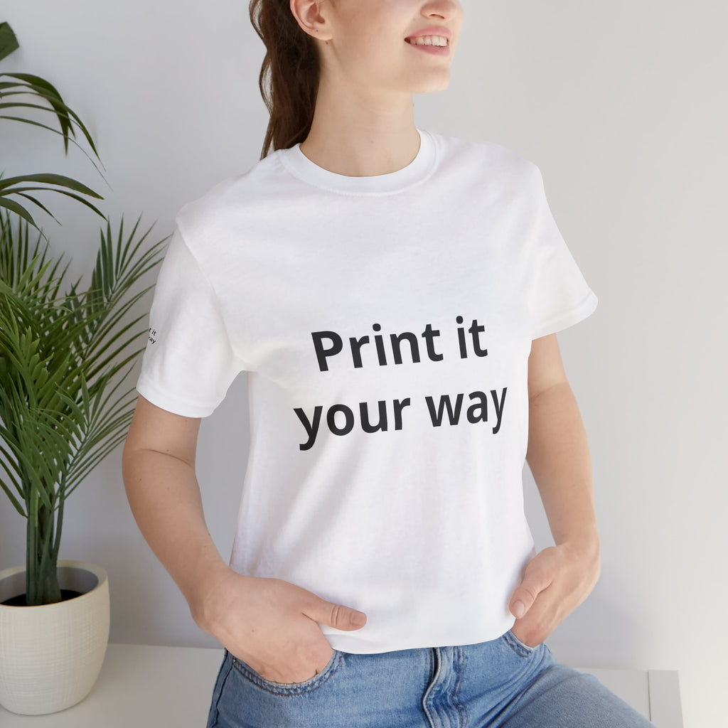 Unisex Jersey Short Sleeve Tee
