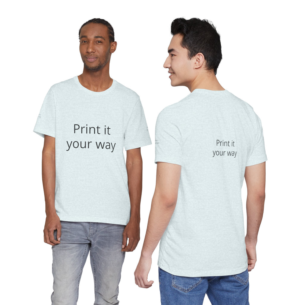 Unisex Jersey Short Sleeve Tee