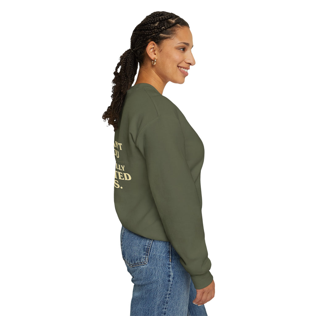 A CONDOM CAN’T PROTECT YOU From Spiritually Transmitted Demons™ | Premium Heavyweight Christian Streetwear crewneck