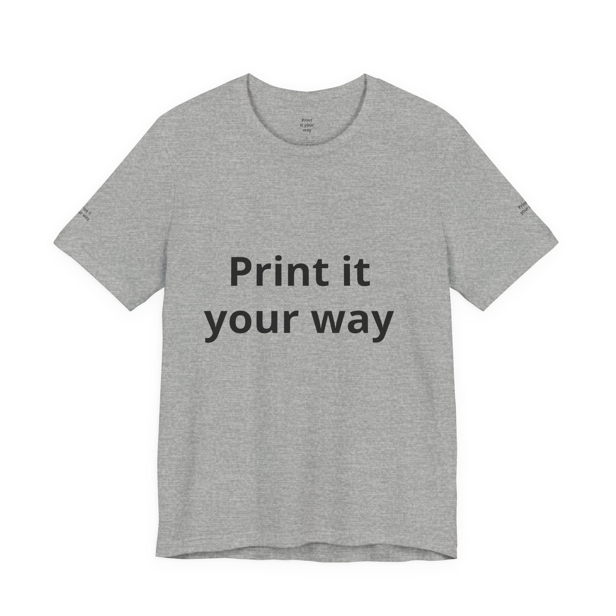 Unisex Jersey Short Sleeve Tee