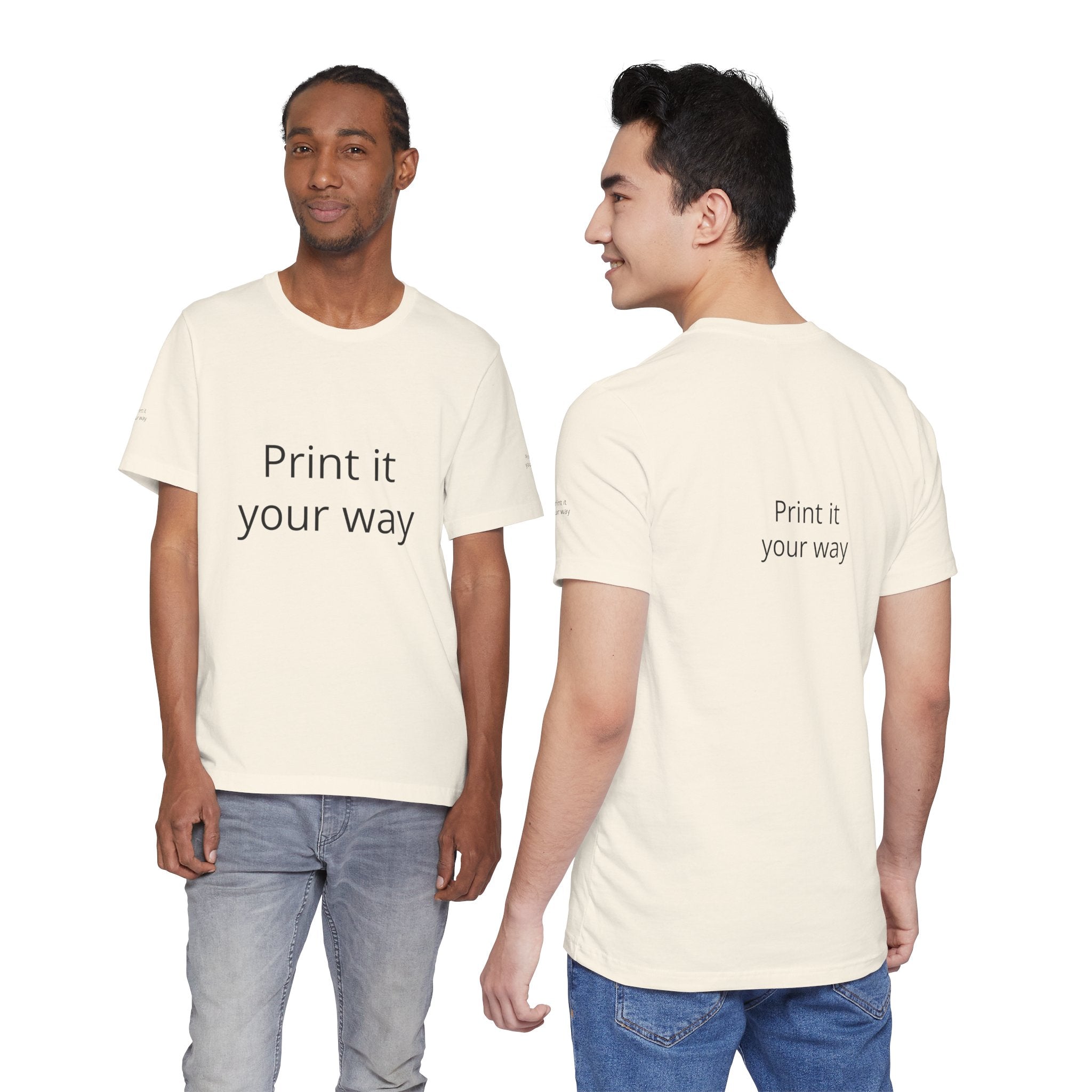 Unisex Jersey Short Sleeve Tee