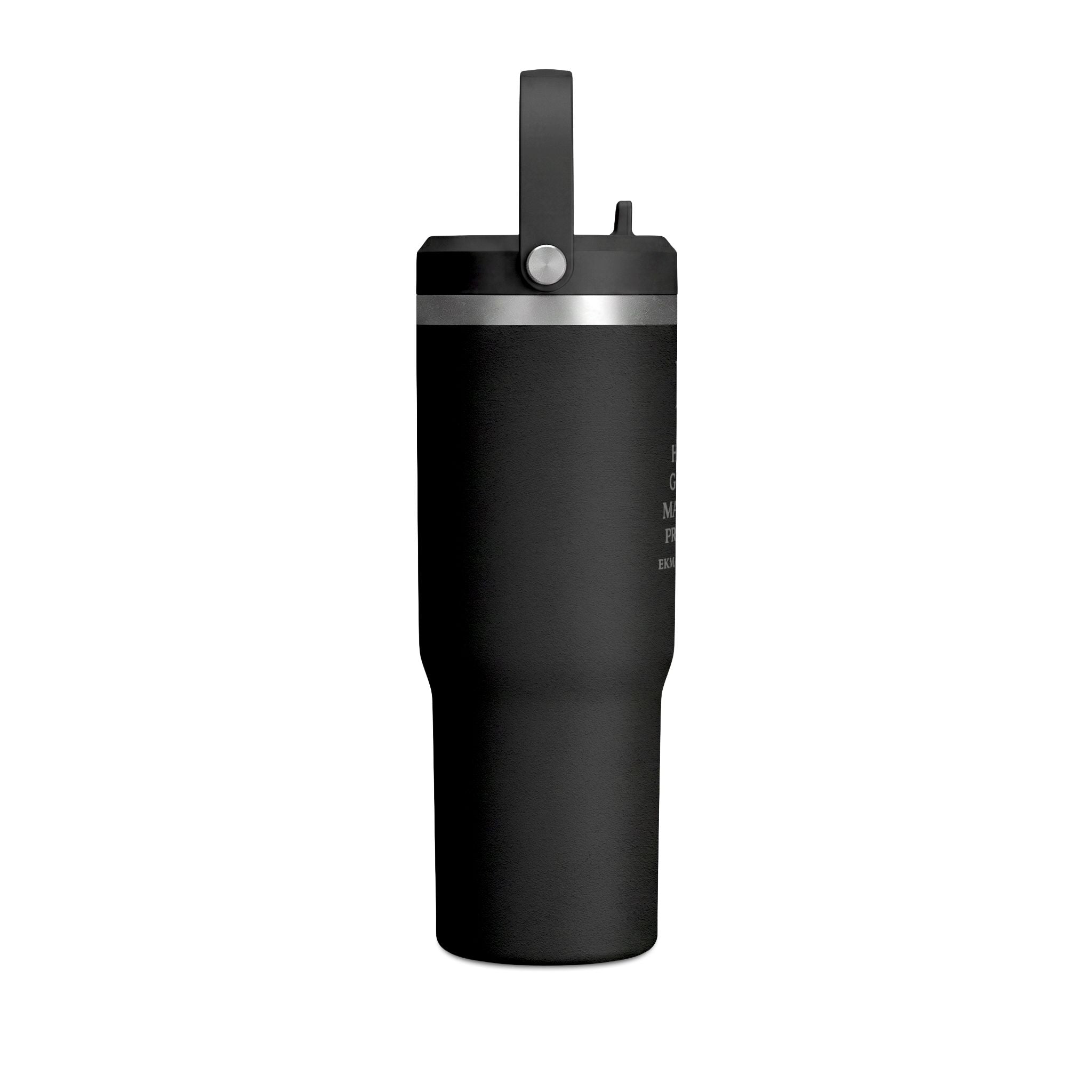 HEAL. GROW. MATURE. PREPARE. Insulated Travel Tumbler with Straw | EKMA Academy
