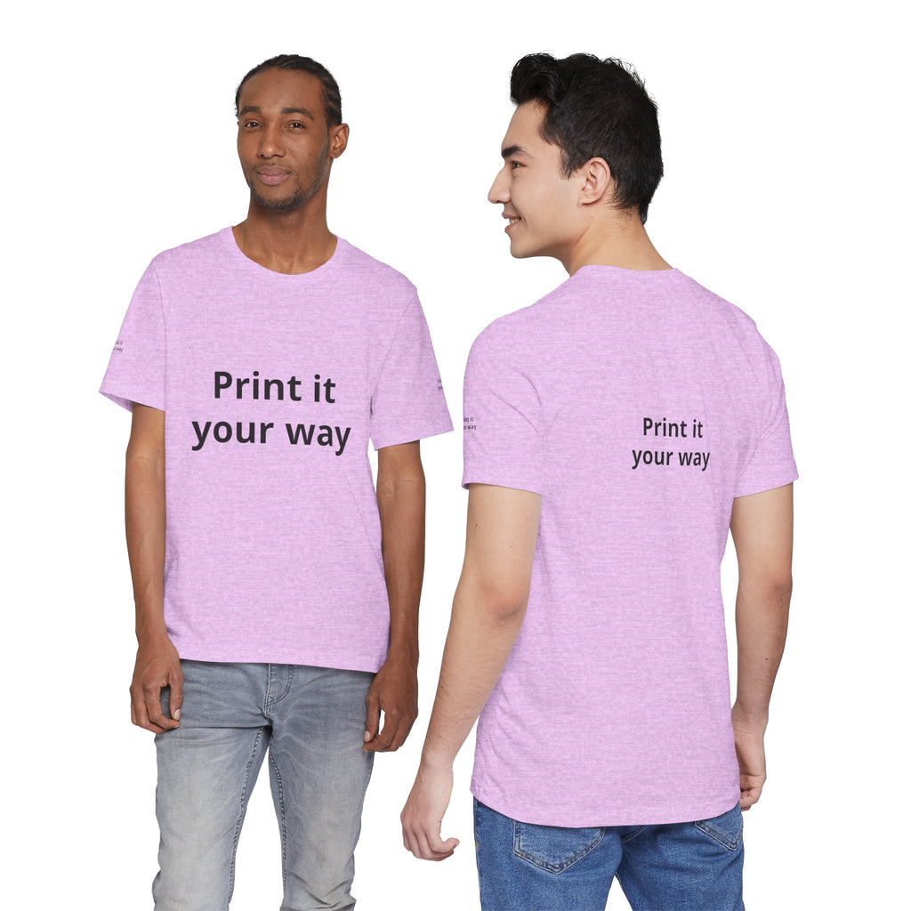 Unisex Jersey Short Sleeve Tee