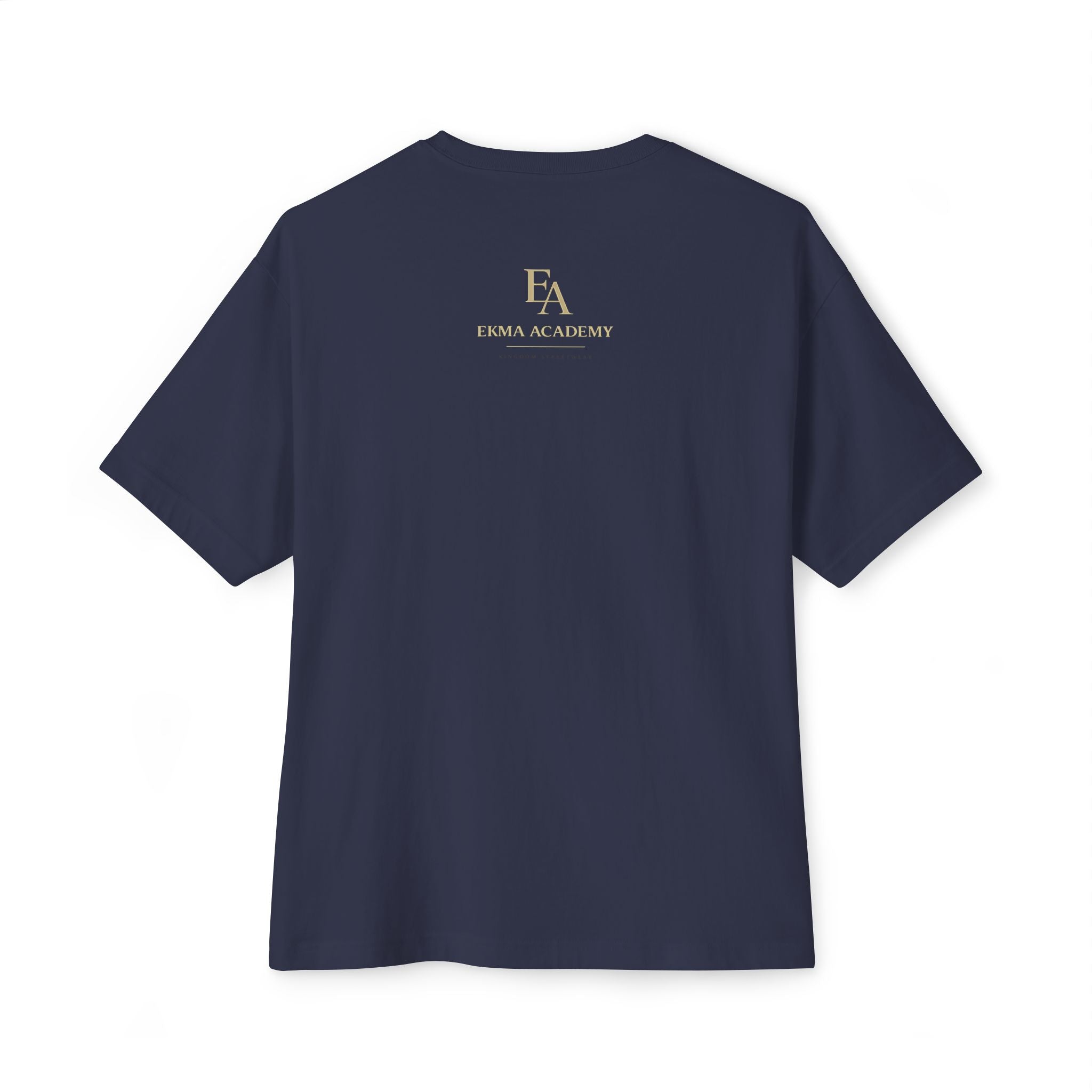 DISCERNMENT OVER DESPERATION Premium Heavy Oversized Christian Tee | EKMA Academy Kingdom Streetwear