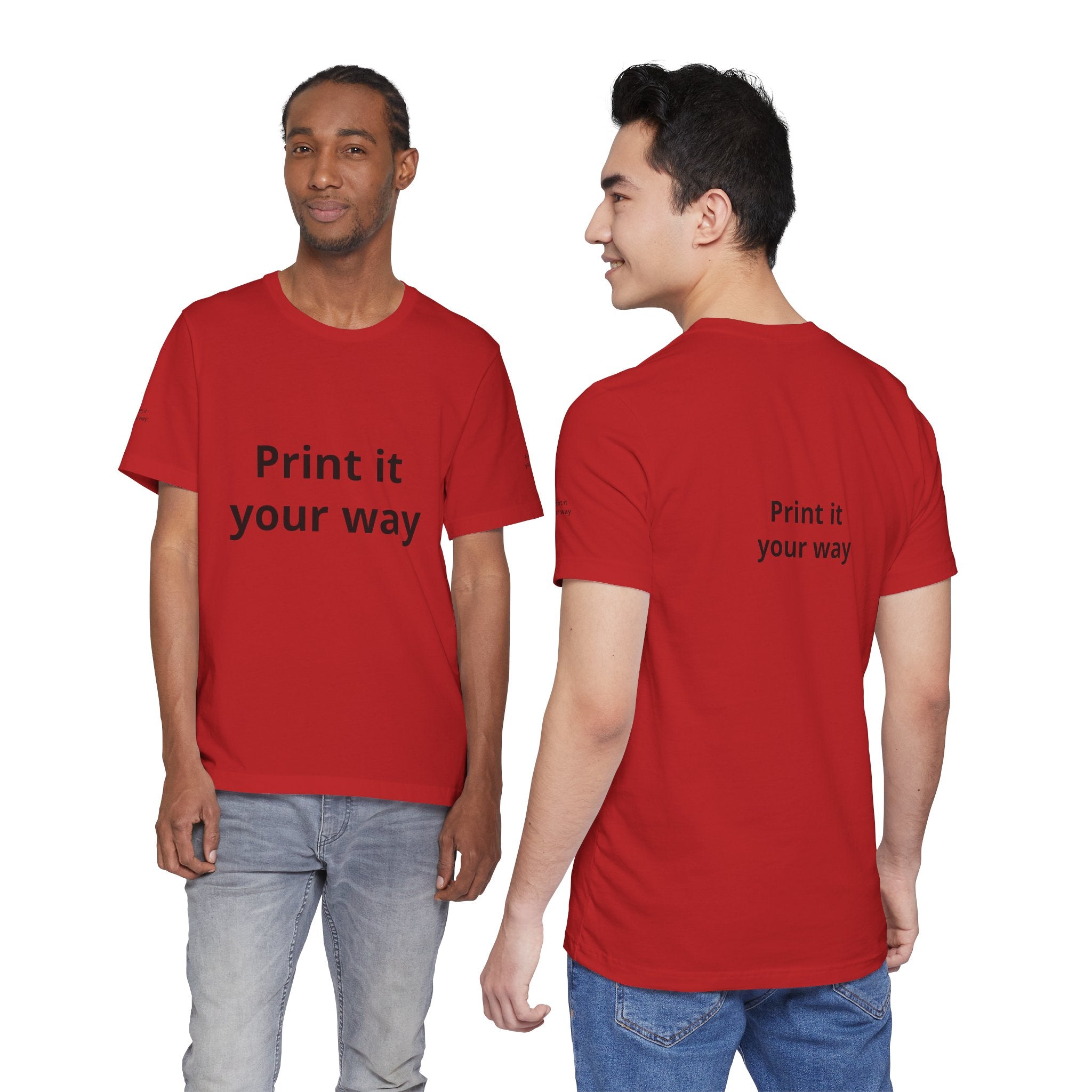 Unisex Jersey Short Sleeve Tee