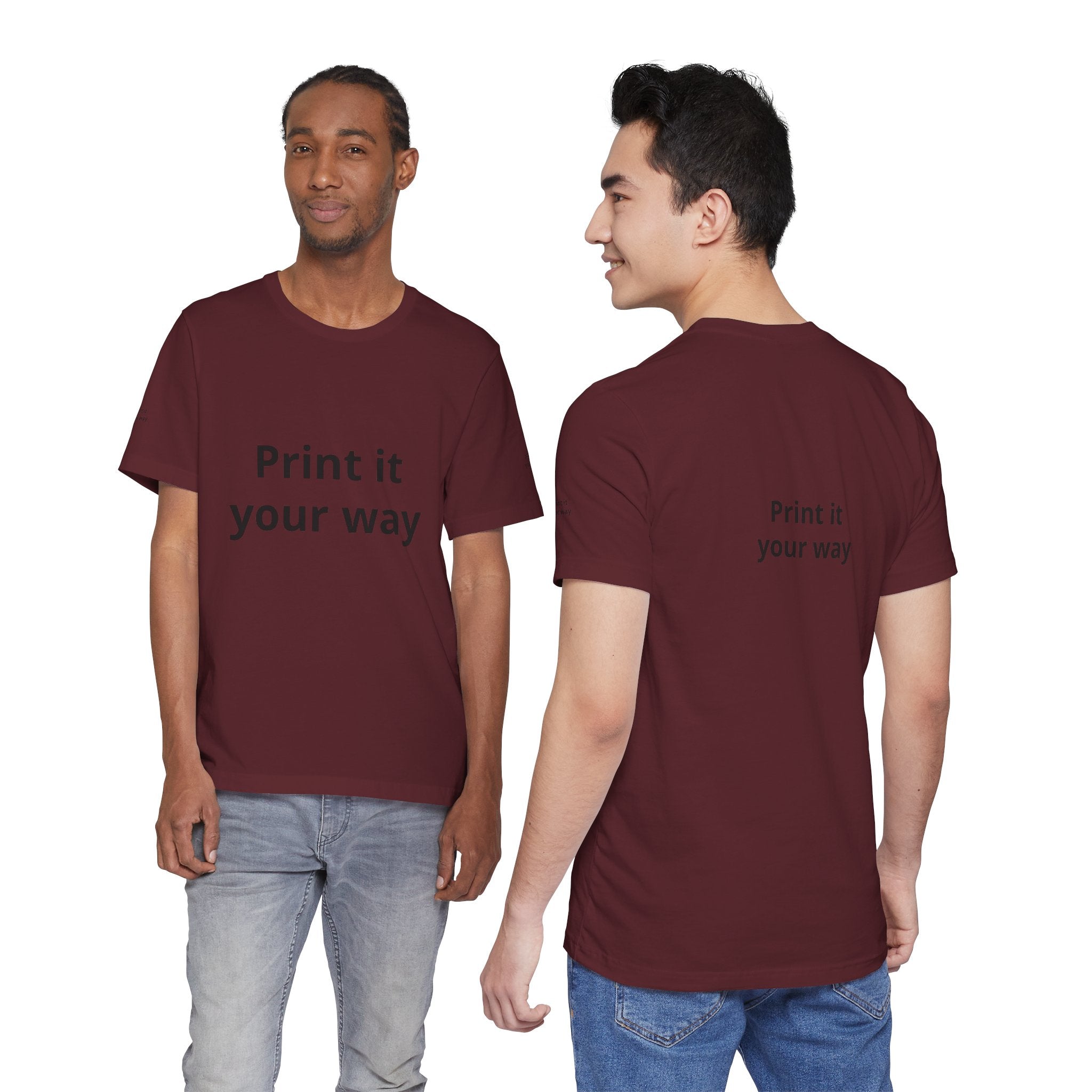 Unisex Jersey Short Sleeve Tee