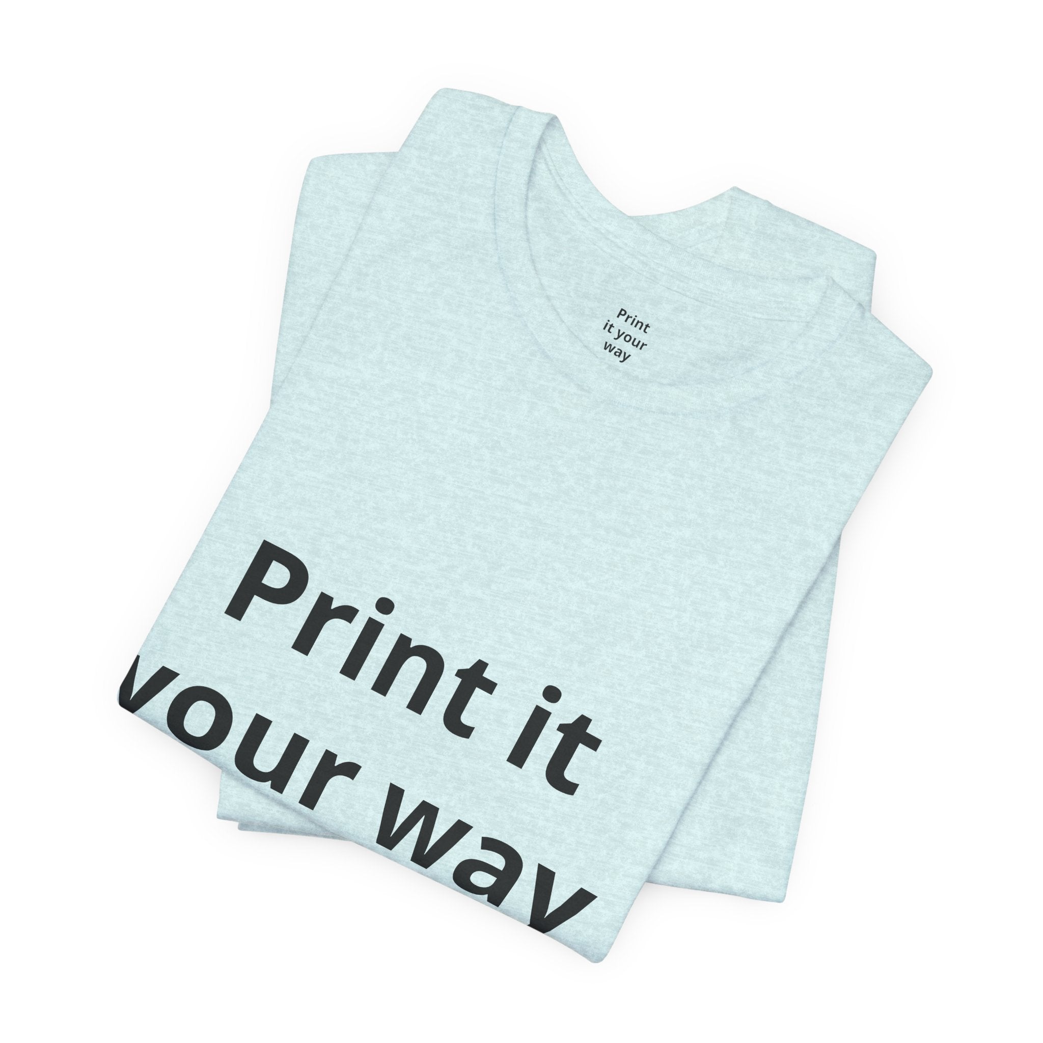 Unisex Jersey Short Sleeve Tee