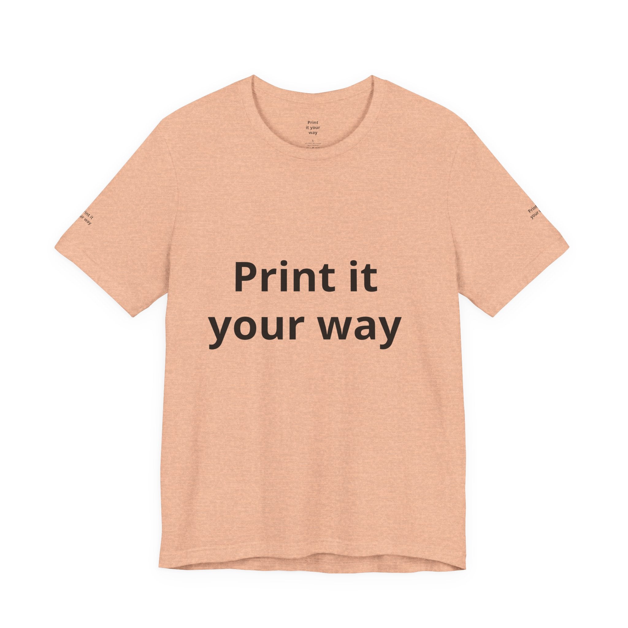 Unisex Jersey Short Sleeve Tee