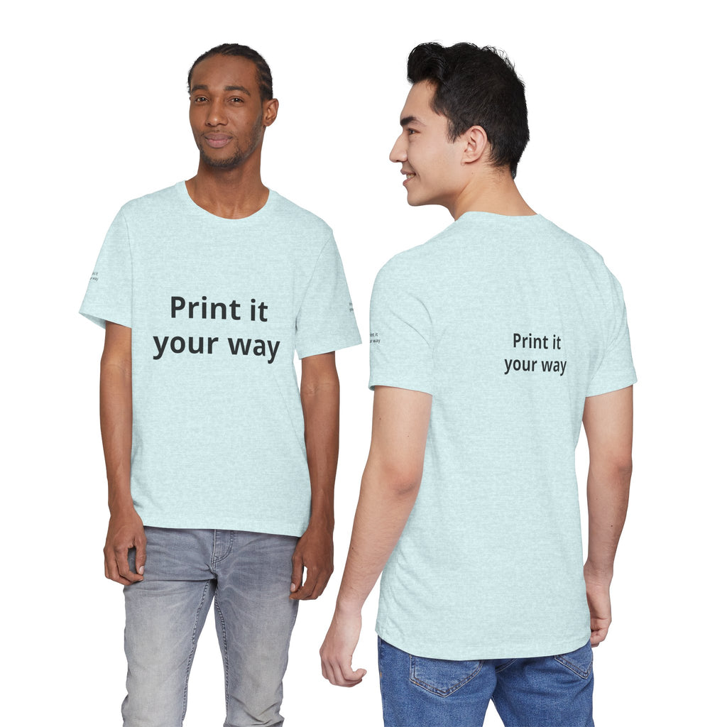 Unisex Jersey Short Sleeve Tee